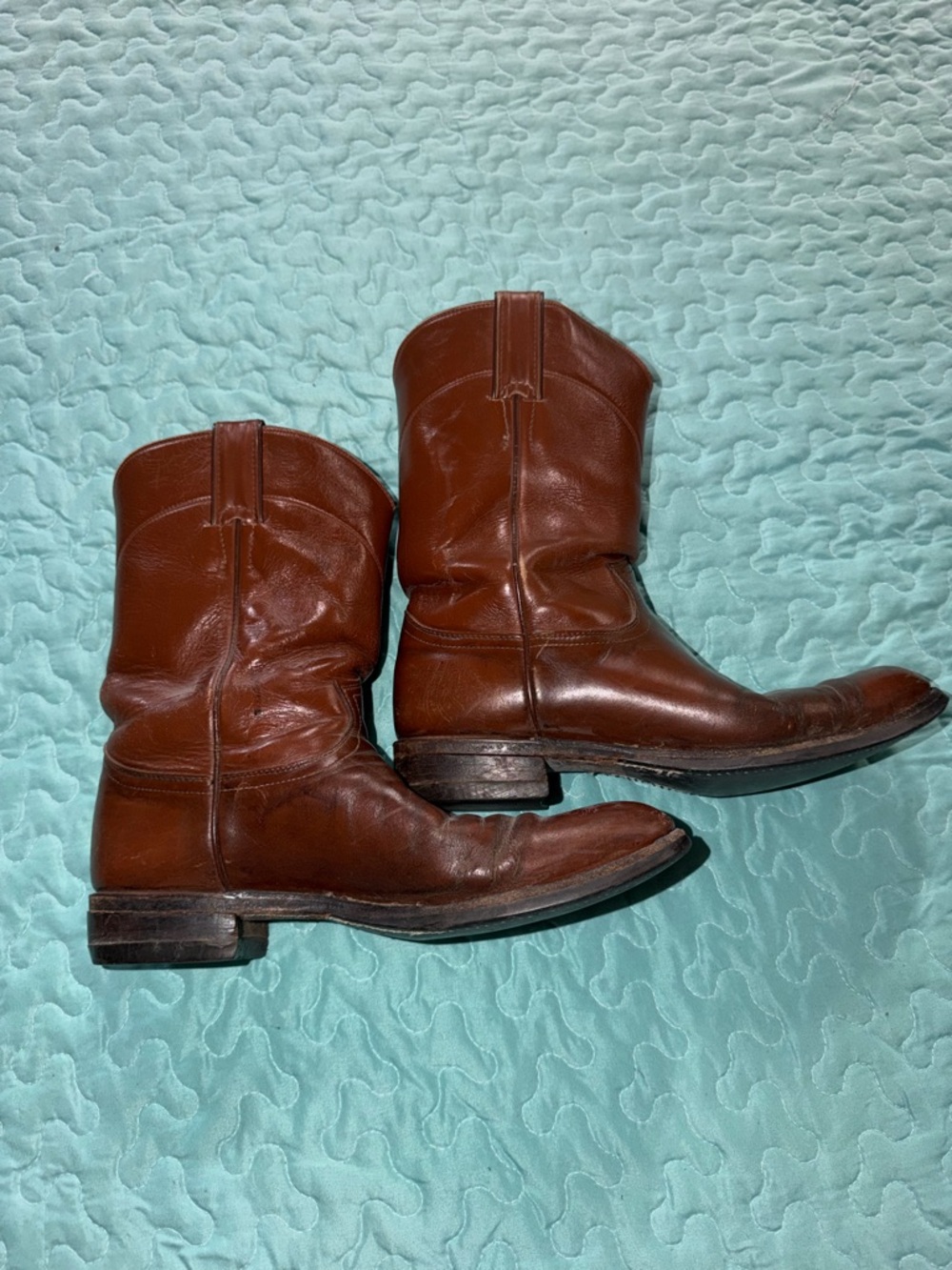 Vintage Justin Boots Style 3802 Size 8.5B